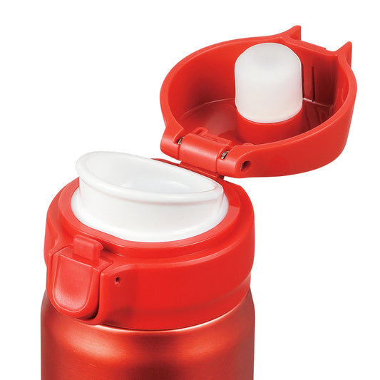 マイカフェマグ ワンタッチマグボトル500(マットレッド)